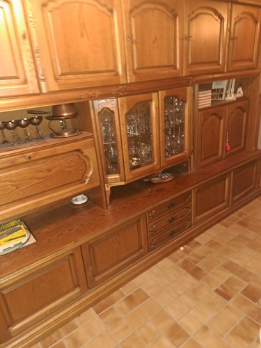Altdeutscher wohnzimmerschrank
