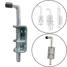 Türriegel verzinkt 170 mm