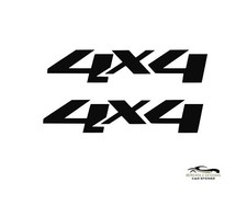 4x4 Aufkleber Set -Offroad
