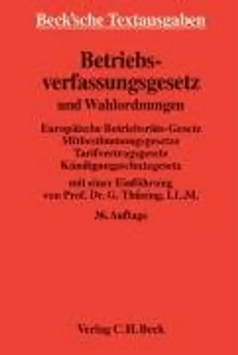 Betriebsverfassungsgesetz und