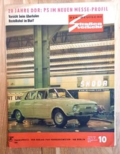 Der deutsche Straßenverkehr Heft 10/1969 Messe Rügen Schleizer Dreieck 69