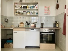 Respekta Einbauküche mit Elektrogeräten inkl. Kühl- Gefrierkombination