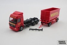 Herpa MB Actros MP2 L Abrollmulden-Hängerzug "Wertz" 1:87 /H26038