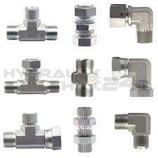 Hydraulik Verschraubung BSP Zoll Adapter zöllig