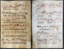 Antiphonar Pergament vellum