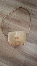 Original HAROLDS Tasche Echtleder Viele Fächer Vintage Boho Hippie 