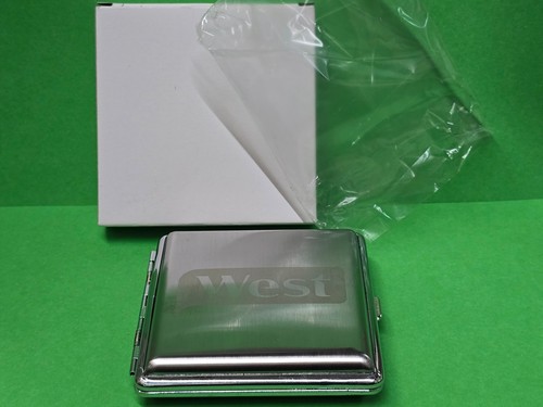 West zigarettenetui metall box - metall,