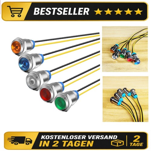 Led signallampe 230v metall - signallampe,
