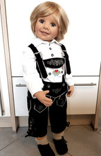 Künstlerpuppe 86cm, Florian von Monika Peter-Leicht Vollvinylpuppe + Zertifikat!