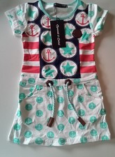 Niedliches Mädchenkleid Maritim Gr. 104/110 Neu 
