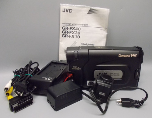 Jvc fx40 vhs camcorder - jvc,