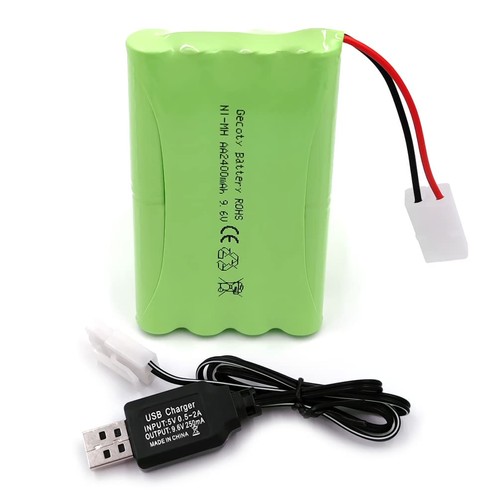2400mah mh aa akkus - 9,6v,