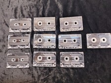 10 Stück Audio Kassetten Leer:  Audiokassetten, 90 Min / 60 Min Musikkassette,