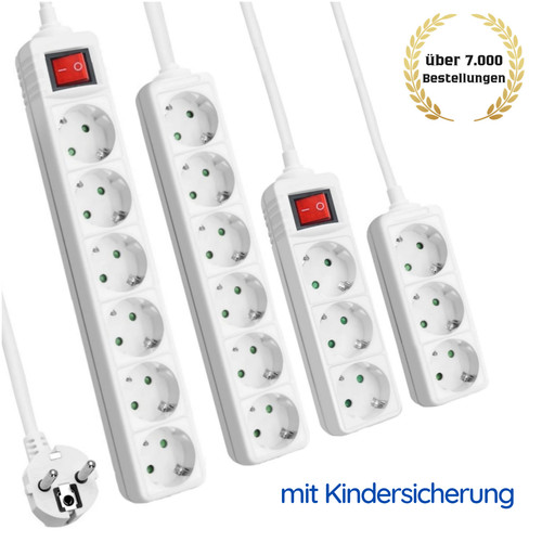 Steckdosenleiste steckerleiste - steckdosenleiste,
