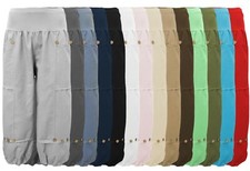 Leinenhose damen kurz capri - leinenhose,