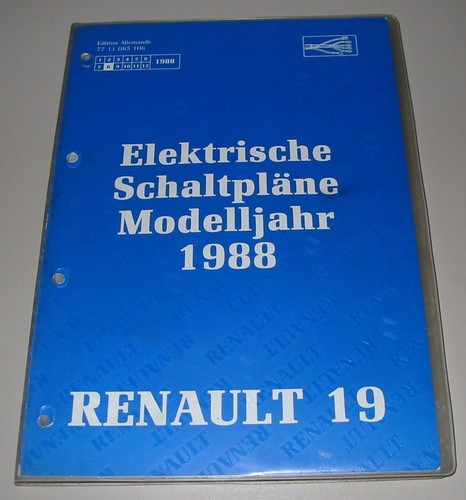 Werkstatthandbuch renault r19 - werkstatthandbuch,