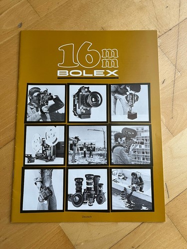 Bolex 16mm prospekt - 16mm,