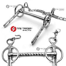 Liverpool Fahrpferd Bit mit 3