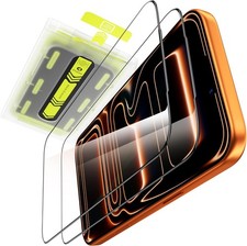 2X 6D Echt Schutzglas für iPhone 17 Pro / Max Panzerfolie Premium EASY INSTALL