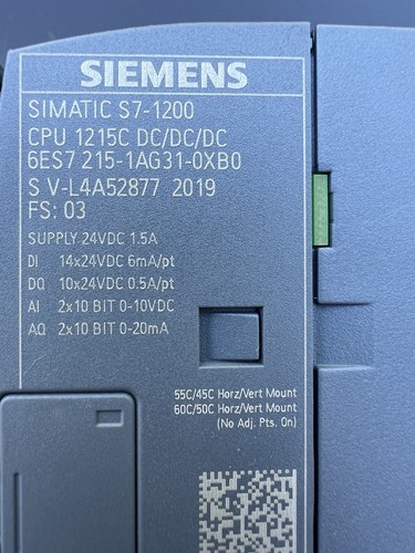 Siemens simatic 1200 cpu - siemens,