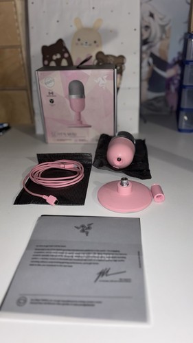 Razer seiren mini rosa - razer,