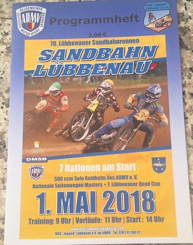 Programm speedway sandbahn - speedway,