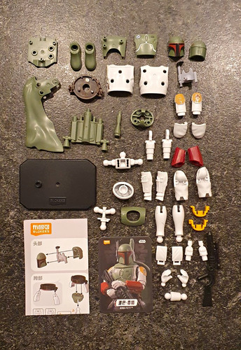 Blokees star wars boba fett - star,
