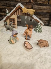 Goebel Nina & Marco - MIDI Weihnachtskrippe  - 6-teilig - neuwertig