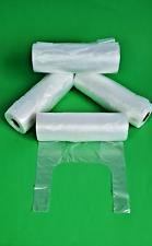 Knotenbeutel 3 kg 220+120×400 mm auf Rolle 2.000 Stück Transparent Extrastark