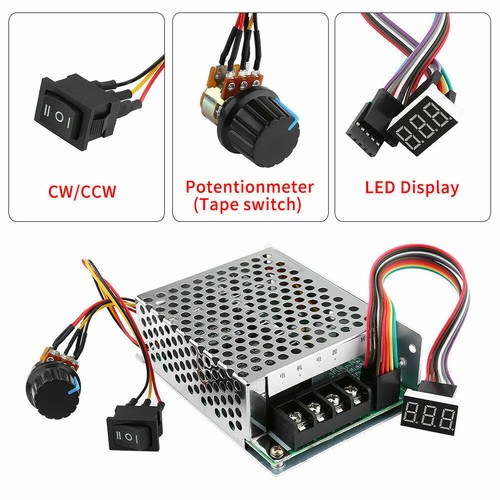 Drehzahlregler 10v 55v 60a - 10v-55v, dc