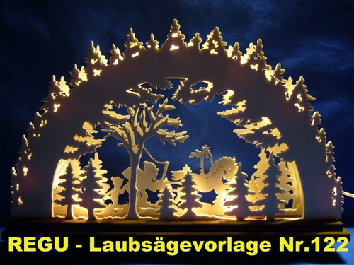Regu laubsägevorlagen 122 - regu, nr.122