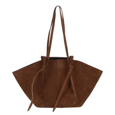 Yuzefi Damen Tasche Schultertasche Braun Leder Ledertasche, Shopper Handtasche