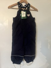 Steiff Schneehose mit Imprägnierung und Reflektor Navy Größe 104