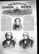 Alter Druck 1861 Captain Wilks