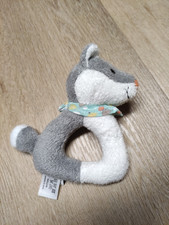 Sterntaler Greifling Fuchs Filou Waldis grau Plüsch Rassel 0-36M.