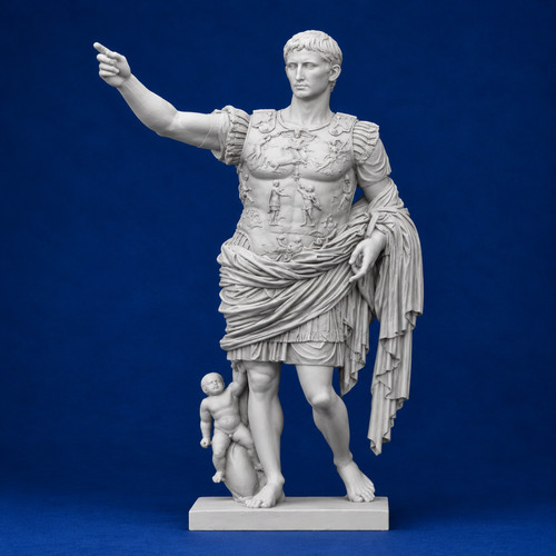 Augustus figur römischer - augustus,