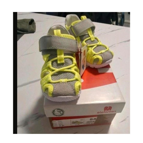 Elefanten schuhe grau gelb - schuhe,