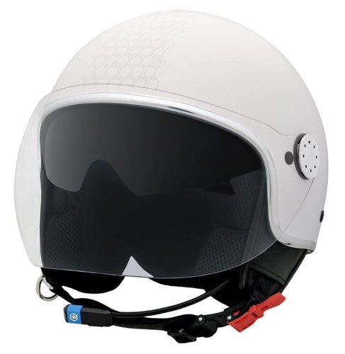 Piaggio mirror demi jet helm - demi-jet,
