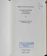 Der geistvolle Hidalgo Don