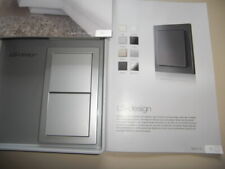 Jung  LS Design 1X   2fach Rahmen Alu und 2x Wippen Schalter Oberteile   3tlg.