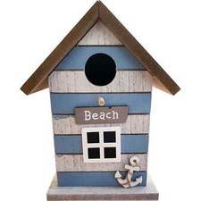 Vogelhaus Baduna Anker Maritimes Design Sommer Brutzeit Anker Meer 15x12 x19cm
