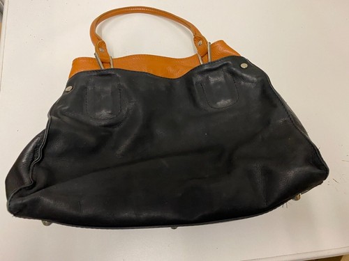 Schwarz braune handtasche - schwarz-braune,
