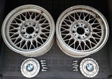 1 Paar (2 Stck.) BMW E39 Felgen 16 Zoll, Styling 5 inkl. Nabenkappen + Radbolzen
