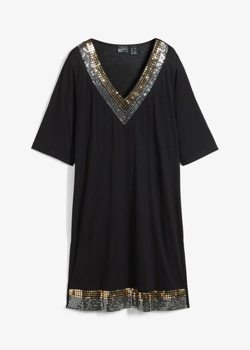 Strand kaftan mit ausschnitt - kaftan, v-ausschnitt