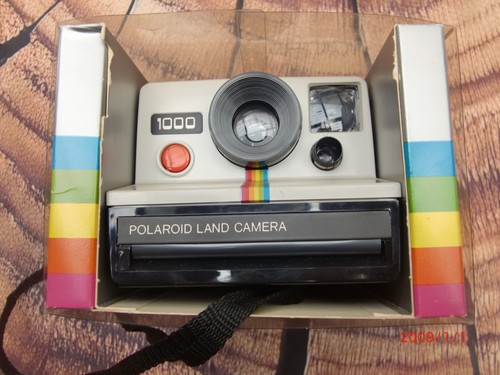 Polaroid land camera - land,