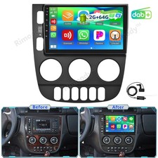 DAB+ Für Mercedes-Benz M-Klasse W163 ML 400 Autoradio Android 15 GPS Navi 2+64GB