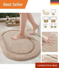 Elegante Beige Badematte 61x91