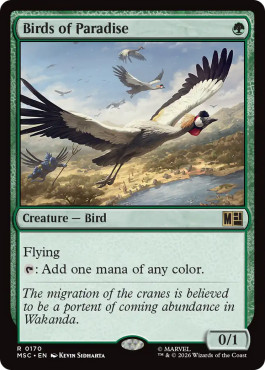 Magic mtg paradiesvögel - mtg,