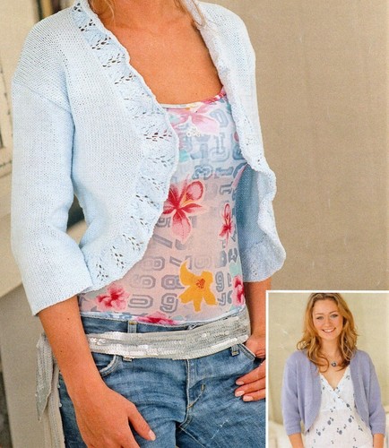 Hübscher bolero mit - bolero,