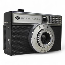 AGFA Isomat Rapid C Paratic Color Agnar 1:4.5/38 getestet guter Zustand Vintage